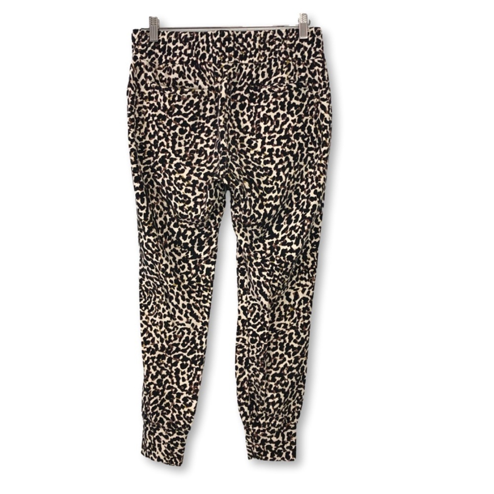 Cabi Pivot Leopard Print Jogger Pants Small - image 2